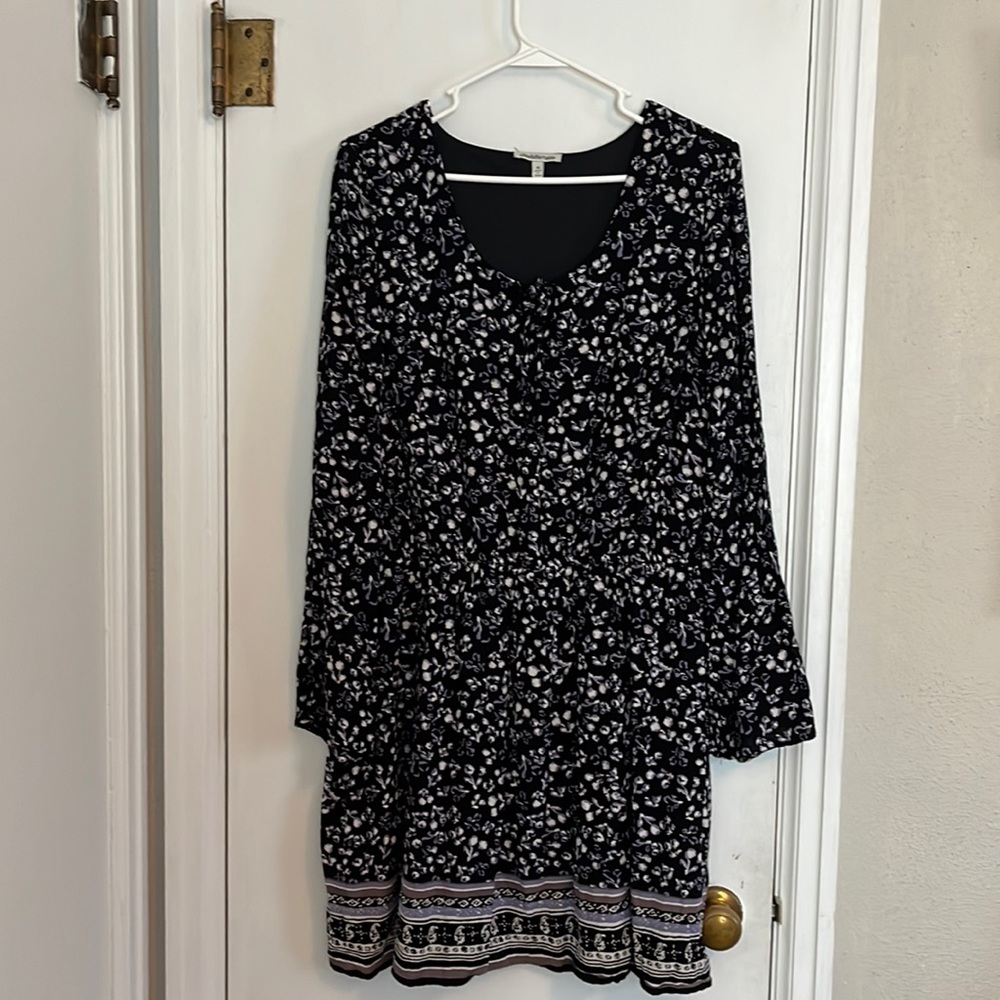 Charlotte Ruse Purple Floral Dress